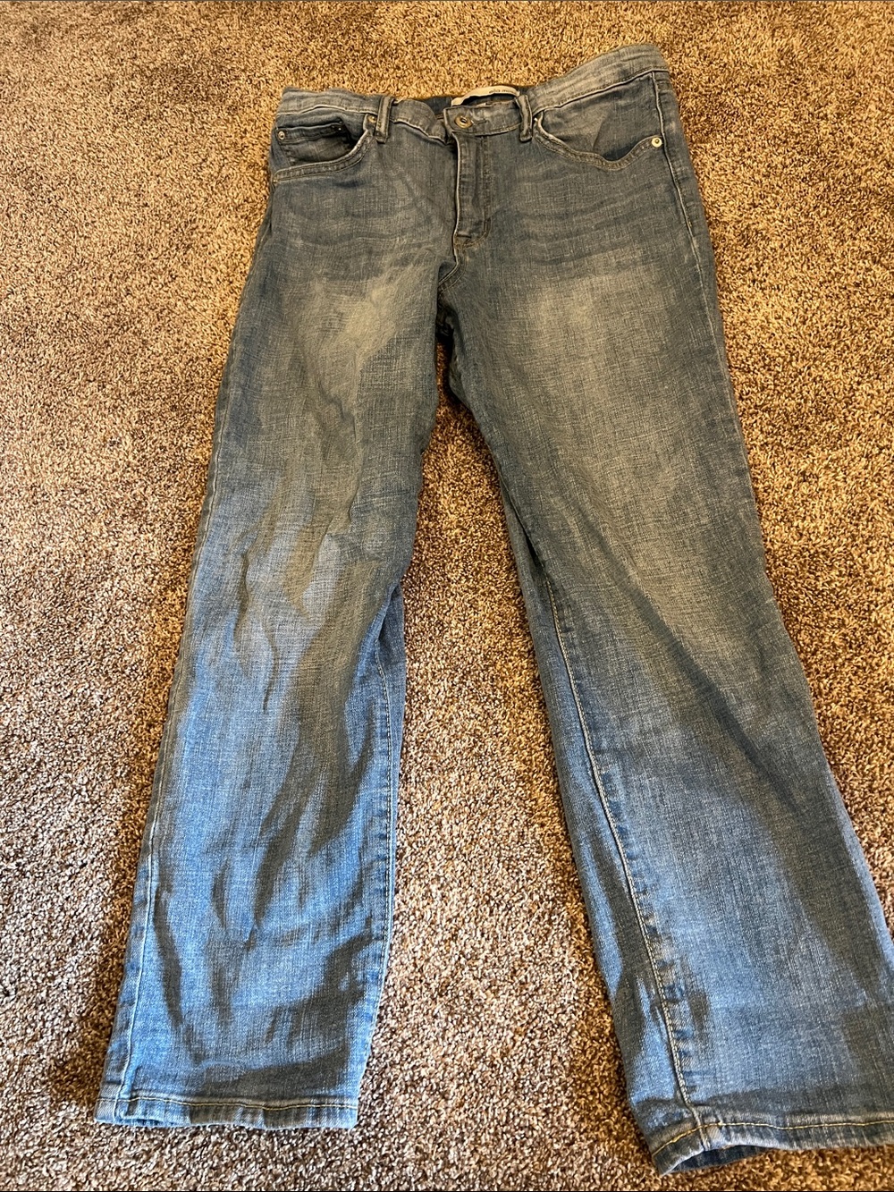 Anthropologie Ella Moss High Waist Straight jeans Junior 10/30